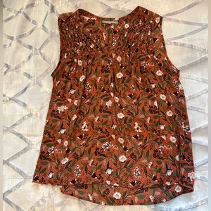 Daniel Rainn size XL Flowy Top. Beautiful colors. EUC.